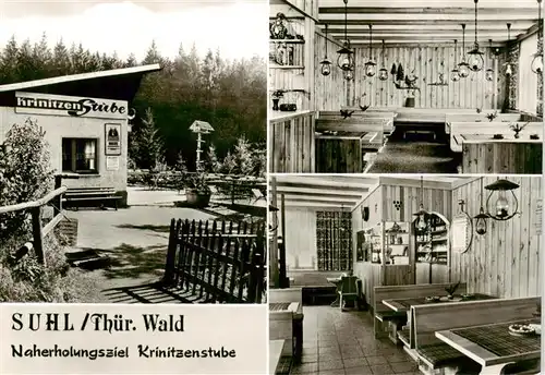 AK / Ansichtskarte  Suhl_Thueringer_Wald Naherholungsziel Krinitzenstube Suhl_Thueringer_Wald