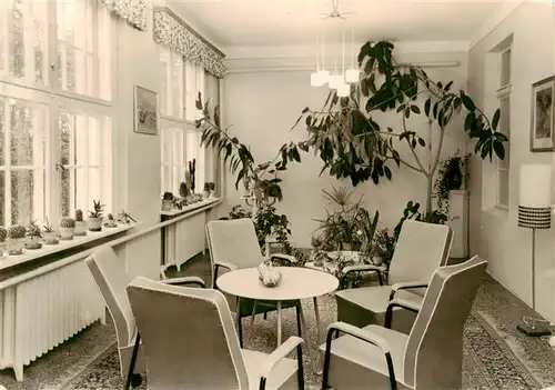 AK / Ansichtskarte 73879625 Karnzow VdN Kurheim Ernst Thaelmann Wintergarten Karnzow