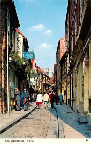 AK / Ansichtskarte  York__UK The Shambles  