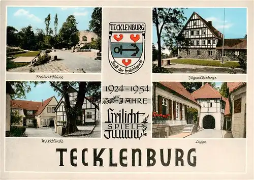 AK / Ansichtskarte 73879743 Tecklenburg Freilichtbuehne Jugendherberge Marktlinde Legge Tecklenburg