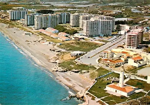 AK / Ansichtskarte 73879761 Torrox_Costa_Malaga_ES Vista aerea del Faro y ed Bau Hofmann 