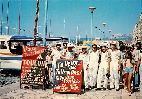 AK / Ansichtskarte  Toulon_-sur-Mer_83_Var et ses Pompons Rouges 