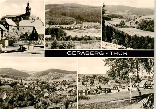 AK / Ansichtskarte  Geraberg Orts und Teilansichten Geraberg