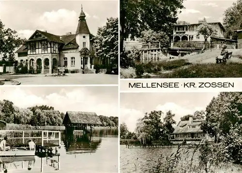 AK / Ansichtskarte  Mellensee Gaststaette am Bahnhof Seepartien Mellensee