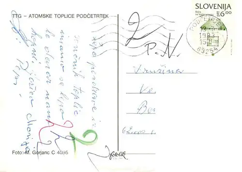 AK / Ansichtskarte  Toplice_Podcetrtek TTG Atomske Toplice Podcetrtek  