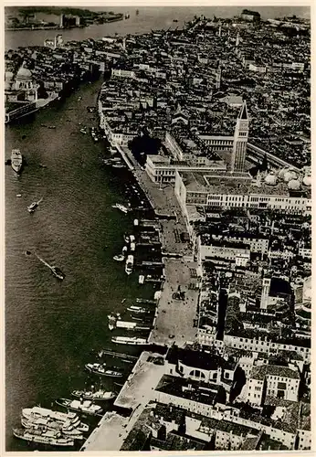 AK / Ansichtskarte  Venezia_Venedig Panorama Col Campanile Fliegeraufnahme Venezia Venedig