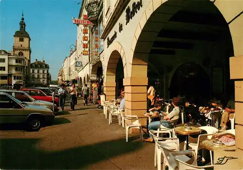 AK / Ansichtskarte  Thionville_Diedenhofen_57 Les Arcades Place du Marche au fond le Beffroi ancienne tour de guet  