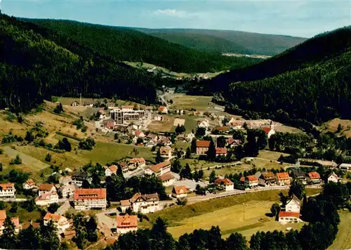 AK / Ansichtskarte  Enzkloesterle Fliegeraufnahme Enzkloesterle