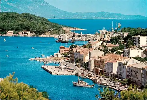 AK / Ansichtskarte 73879879 Mali_Losinj_Croatia Panorama Hafenpartie 