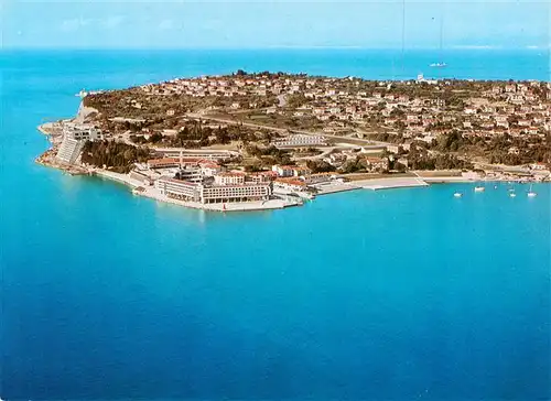 AK / Ansichtskarte  Portoroz_Portorose_Piran_Istrien_Slovenia Fliegeraufnahme 