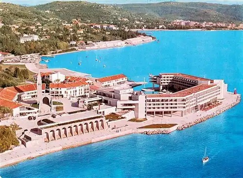 AK / Ansichtskarte 73879883 Portoroz_Portorose_Piran_Istrien_Slovenia Hotelsko naselje Bernardin Fliegeraufnahme 