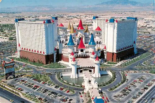 AK / Ansichtskarte 73879906 Las_Vegas_Nevada Excalibur Hotel Casino Fliegeraufnahme 