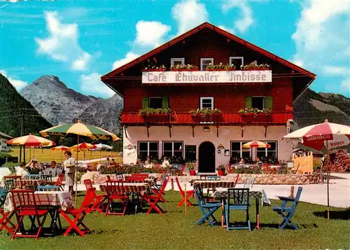 AK / Ansichtskarte 73879914 Pertisau_Achensee Cafe Einwaller Imbisse Pertisau Achensee