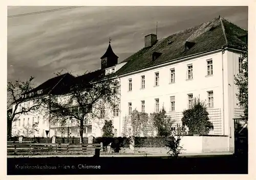 AK / Ansichtskarte  Chiemsee Kreiskrankenhaus Chiemsee