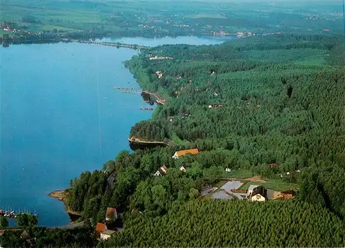 AK / Ansichtskarte  Moehnesee Talsperre Fliegeraufnahme Moehnesee