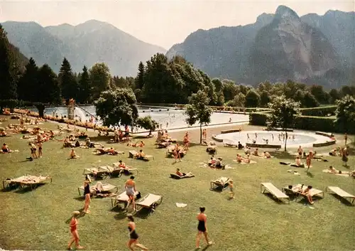 AK / Ansichtskarte  Oberammergau Alpenbad Oberammergau