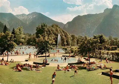 AK / Ansichtskarte  Oberammergau Alpenbad Oberammergau