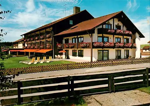 AK / Ansichtskarte  Nesselwang_Allgaeu_Bayern Kurhotel Bergpanorama Cafe Pension 