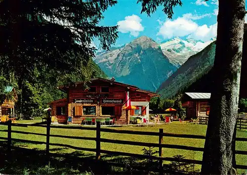 AK / Ansichtskarte  Bad_Gastein_AT Jausenstation Himmelwand im Koetschachtal 