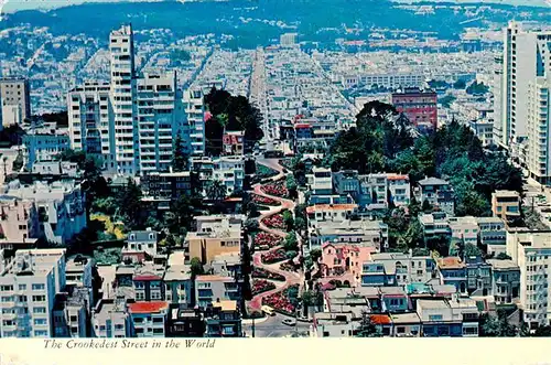 AK / Ansichtskarte  San_Francisco_California_USA The Crookedest Street in the World 