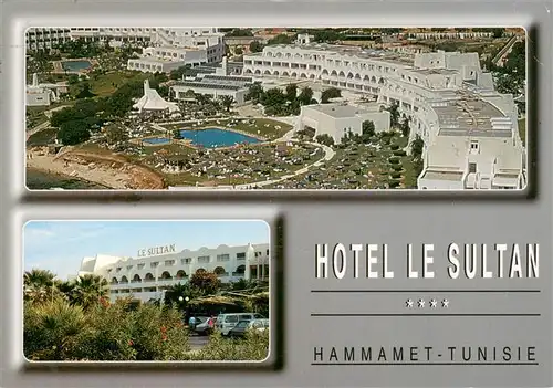 AK / Ansichtskarte 73880000 Hammamet_Tunesie Fliegeraufnahme Hotel Le Sultan 