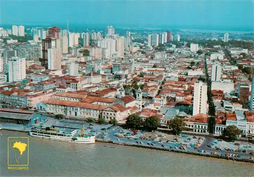 AK / Ansichtskarte  Belem_Brazil Vista Aerea Cais do Porto e Centro da Cidade 