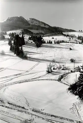 AK / Ansichtskarte  Nesselwang_Allgaeu_Bayern Sessellift 