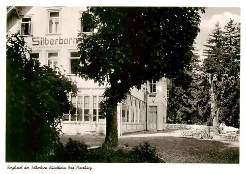 AK / Ansichtskarte  Bad_Harzburg Berghotel der Silberborn Buendheim Bad_Harzburg