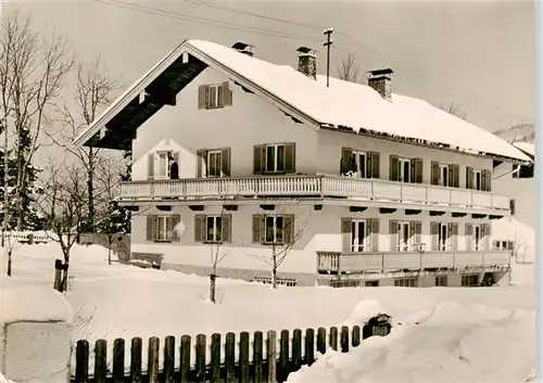 AK / Ansichtskarte 73880114 Ruhpolding Haus Juergant Ferienhaus Pension Ruhpolding