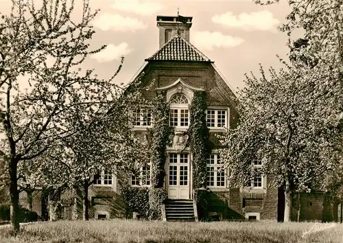 AK / Ansichtskarte  Muenster_Westfalen Haus Rueschhaus Wohnsitz der Annette von Droste-Huelshoff Muenster_Westfalen