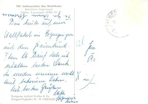 AK / Ansichtskarte 73880117 Horb_Neckar Liebfrauenhoehe Horb Neckar