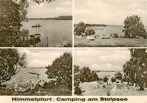 AK / Ansichtskarte  Himmelpfort Camping am Stolpsee Himmelpfort