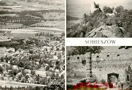 AK / Ansichtskarte  Sobieszow_Kynast_PL Panorama Burgruine 