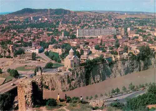 AK / Ansichtskarte  Tiflis_Tbilisi_Georgia Stadtpanorama 