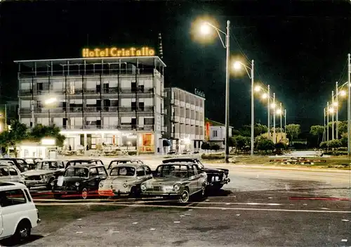 AK / Ansichtskarte  Senigallia_IT Hotel Cristallo bei Nacht 