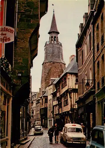 AK / Ansichtskarte  Dinan_22_Cotes-d_Armor La tour de lHorloge et les vieux quartiers 