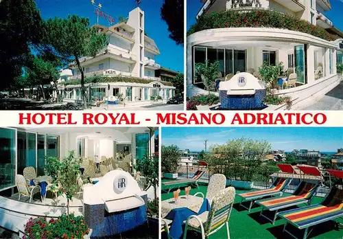 AK / Ansichtskarte 73880242 Misano_Adriatico_Rimini_IT Hotel Royal Terrassen 