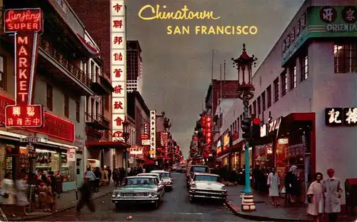 AK / Ansichtskarte 73880308 San_Francisco_California_USA Chinatown 