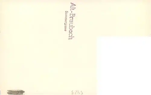 AK / Ansichtskarte  Alt_Braubach Sommergasse 