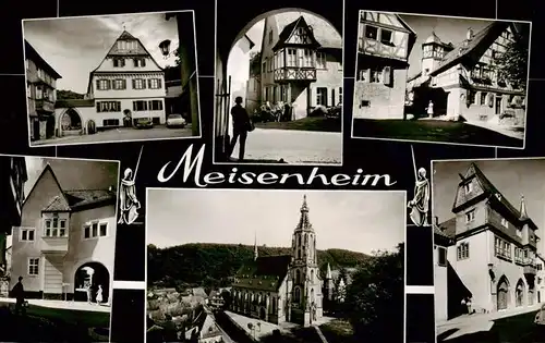 AK / Ansichtskarte 73880347 Meisenheim_Glan Ortsansichten Kirche Meisenheim_Glan