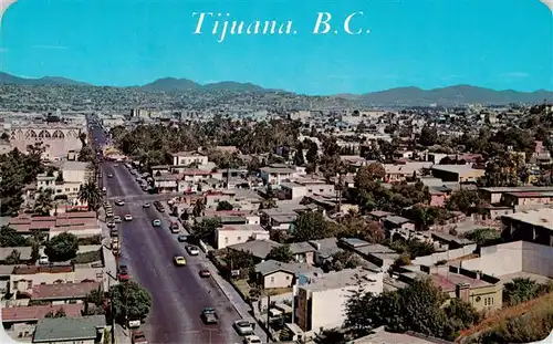 AK / Ansichtskarte  Tijuana_Mexico Vista panoramica hacia el oriente de la ciudad 