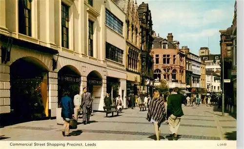 AK / Ansichtskarte  Leeds__West_Yorkshire_UK Commercial Street Shopping Precinct 