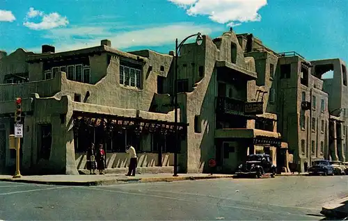 AK / Ansichtskarte  Santa_Fe_New_Mexico La Fonda Hotel 