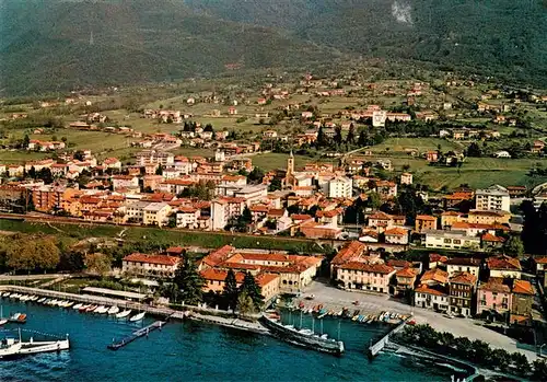 AK / Ansichtskarte  Colico_Como_Lombardia_IT Fliegeraufnahme Comersee 