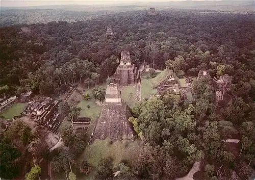 AK / Ansichtskarte 73880440 Tikal_Guatemala Fliegeraufnahme 