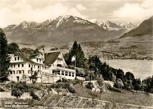 AK / Ansichtskarte  Wilen_Sarnen_OW Hotel Wilerbad am Sarnersee 