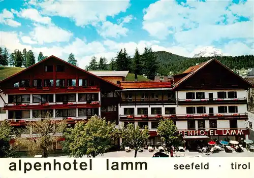 AK / Ansichtskarte 73880471 Seefeld_Tirol Alpenhotel Lamm Seefeld Tirol