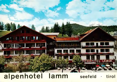 AK / Ansichtskarte  Seefeld_Tirol Alpenhotel Lamm Seefeld Tirol