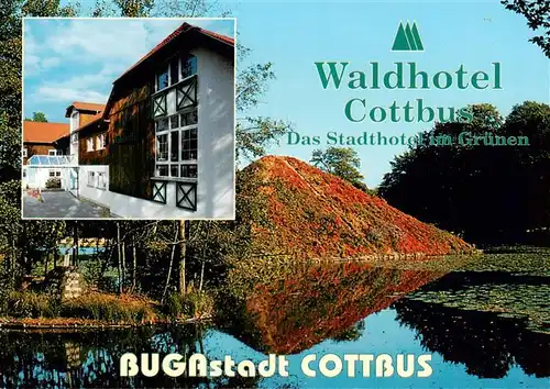 AK / Ansichtskarte  Cottbus Waldhotel Cottbus BUGA Park Cottbus