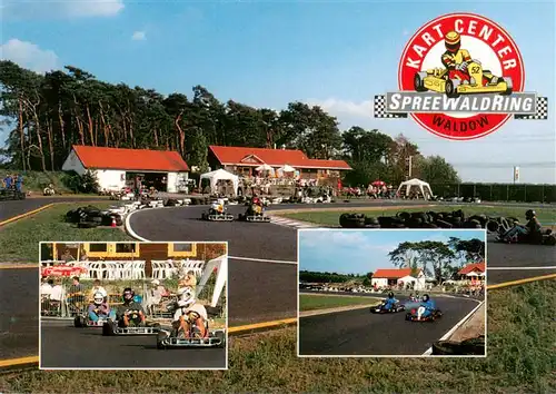 AK / Ansichtskarte 73880514 Waldow Spreewaldring Kart Center Restaurant Kart Inn Waldow